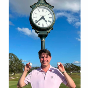 Two Aces by JD Ardell with his 2 holes in one at Sara Bay CC in Sarasota, Florida