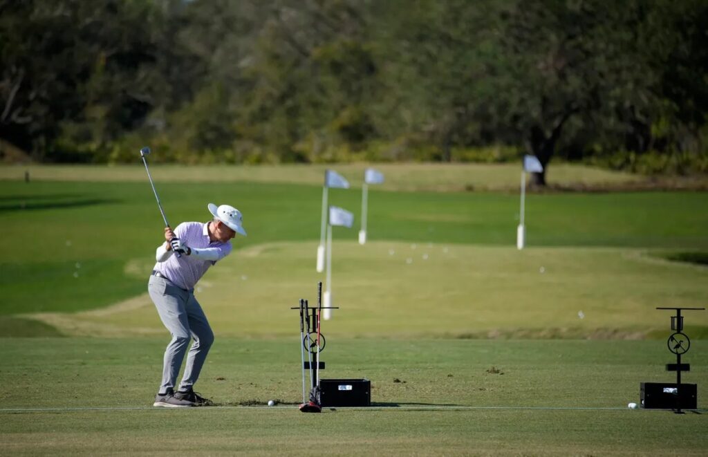 The Performance Center or Practice Tee designed by David Leadbetter at Soleta Golf Club.