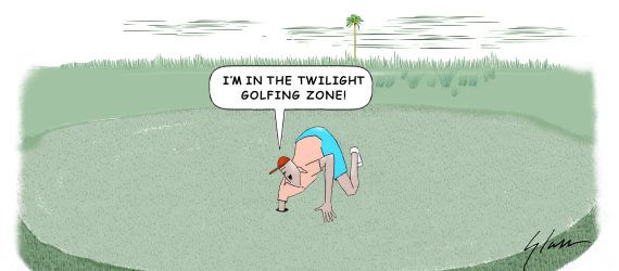 Twilight Golf Zone, strange things can happen.